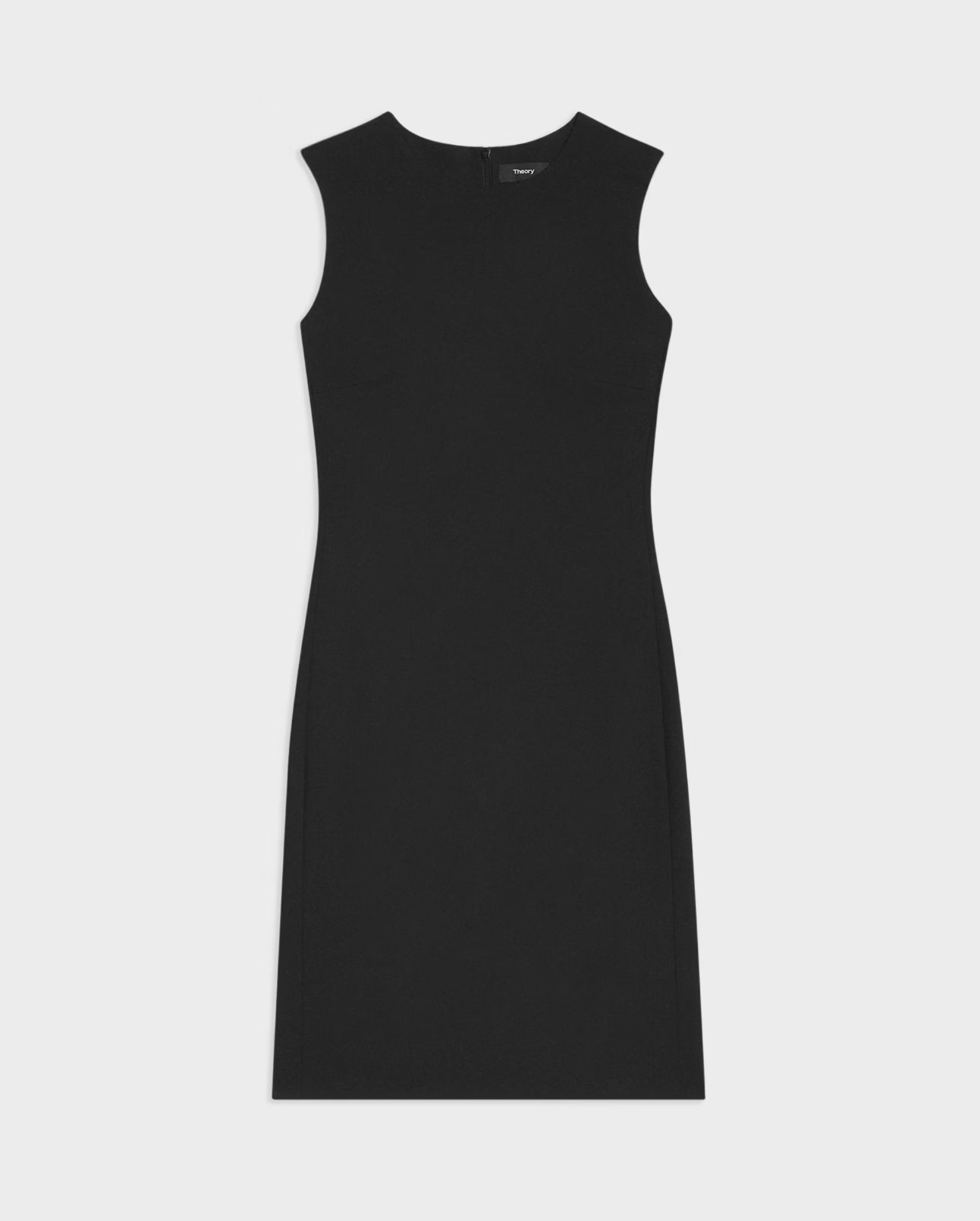 women's professional sheath dress in black #color_Black